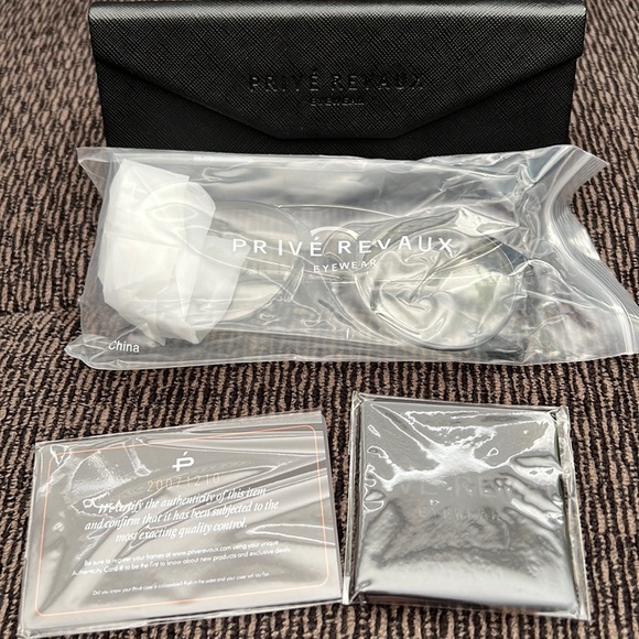 Prive Revaux Ltd. Edition The Epicurus Glasses - Gunmetal Black - New! - Picture 2 of 8